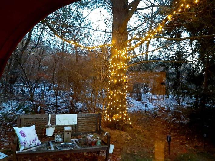 Ferienwohnung für 4 Personen, mit Terrasse und Garten sowie Sauna und Ausblick in Lichtenberg (Oberfranken)