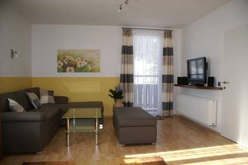 Ferienwohnung für 4 Personen, mit Garten und Balkon sowie Sauna und Pool in Werfenweng