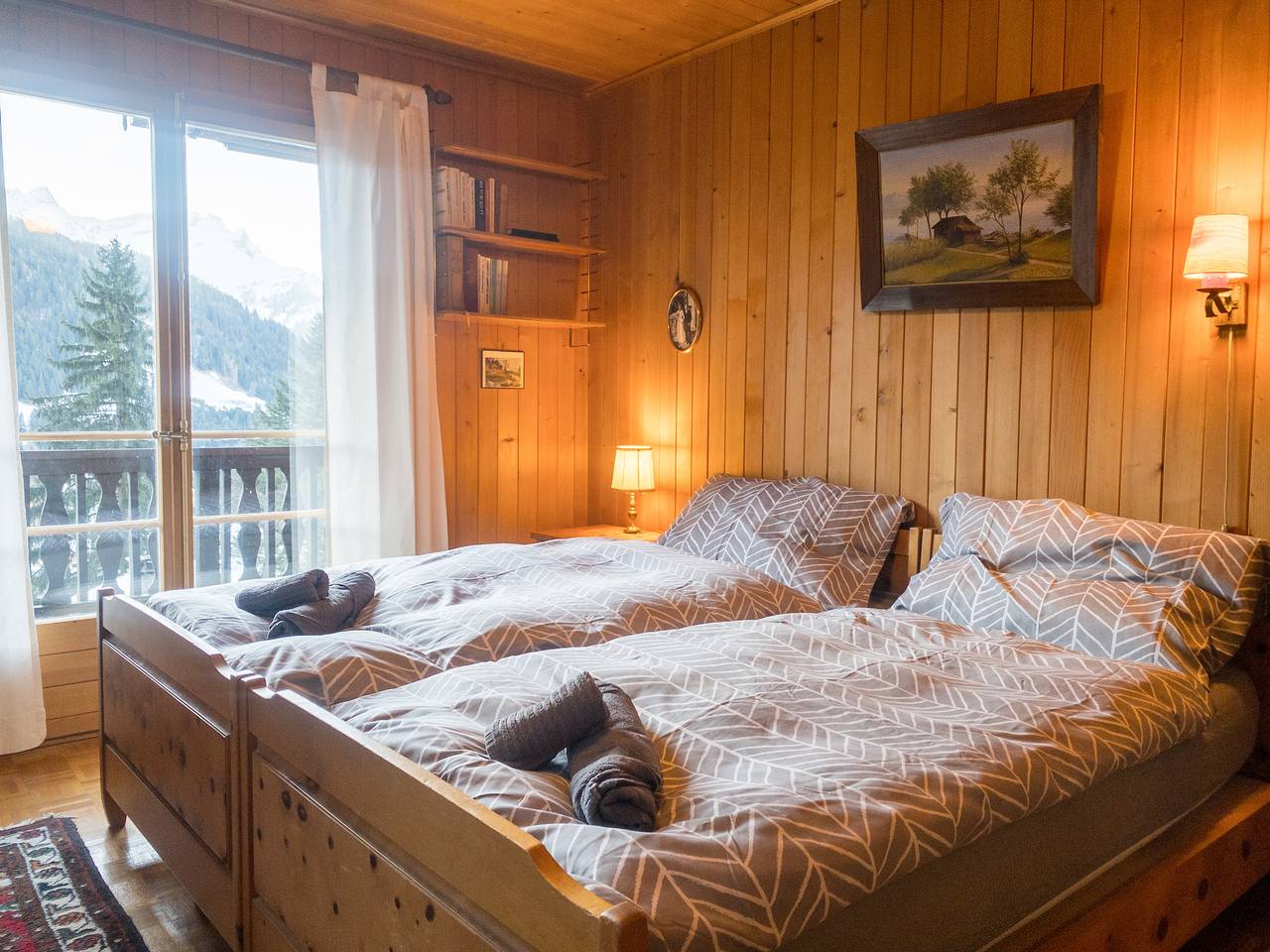 Familienchalet für 8 Personen, geräumig, hell, mit atemberaubender Aussicht auf die Berge in Gryon, Alpes Vaudoises