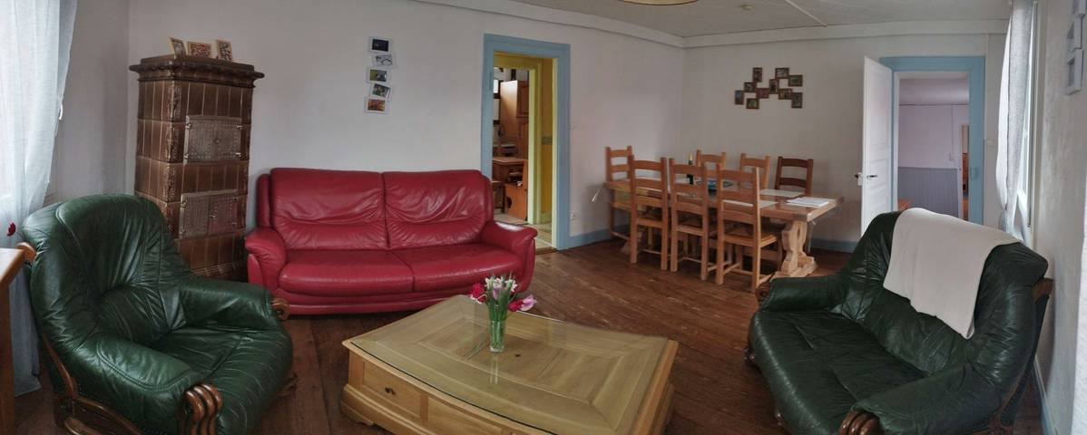 Gîte pour 6 personnes, avec terrasse à Heiligenstein