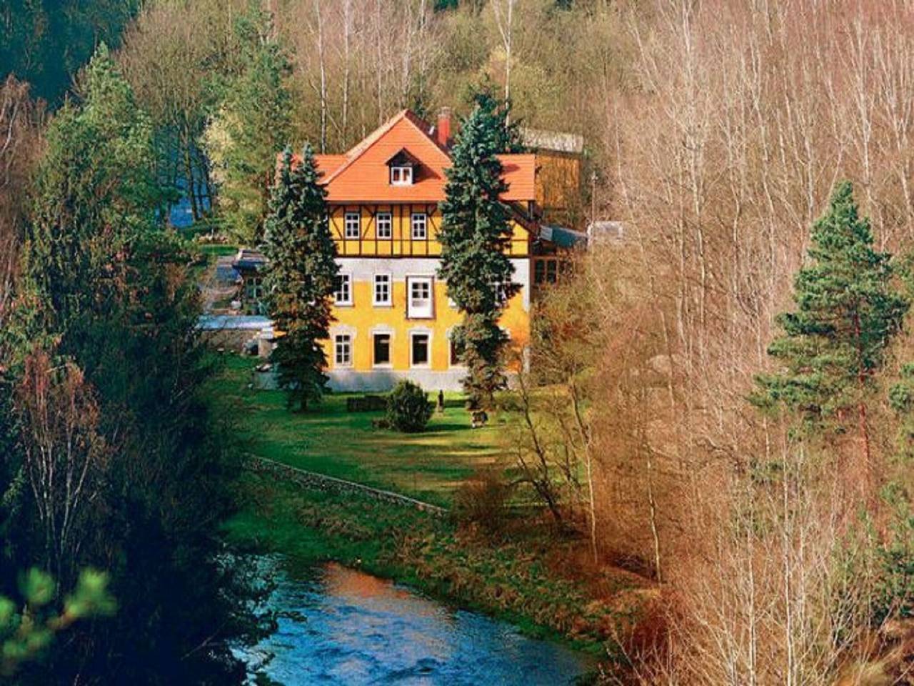 Villa für 4 Personen mit Garten in Großschirma, Chemnitz und Umgebung
