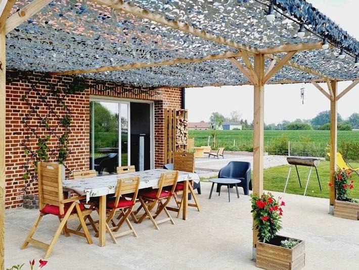 Maison de vacances pour 4 personnes, avec jardin et terrasse