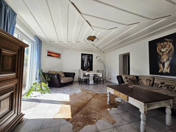 Appartement de vacances pour 4 personnes, avec jardin et terrasse, adapté aux familles