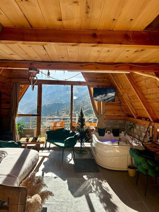 Chalet für 4 Personen, mit Garten und Whirlpool, kinderfreundlich - 1