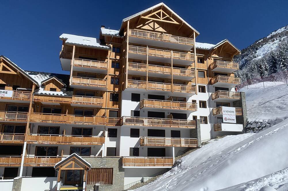 Ganze Wohnung, Oz sur son 31, recent 70 m2 apartment, covered parking, at the foot of the slopes in Oz, Nationalpark Écrins