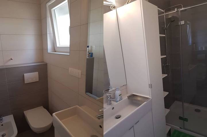 Wohnung Lux in Brodarica, Sibenik, neu, mit Terrasse, Parkplatz, Wi-Fi, Klimaanlage in Brodarica, Šibenik-Knin