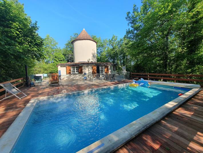 Maison de vacances pour 6 personnes, avec jardin, animaux acceptés en Aquitaine