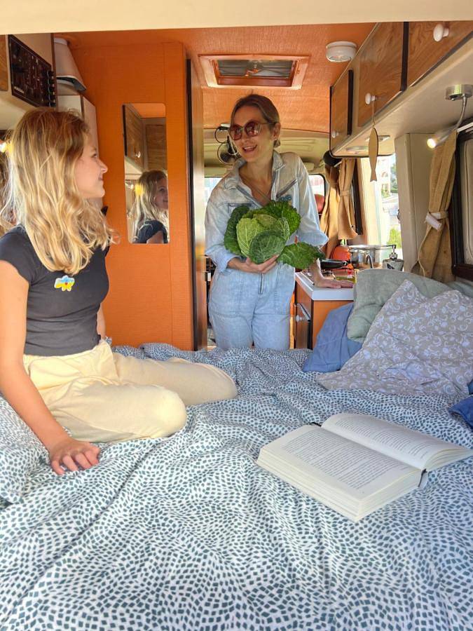 Rent a J9 Camper Van with Blue Classics in Praia da Rocha, Portimão