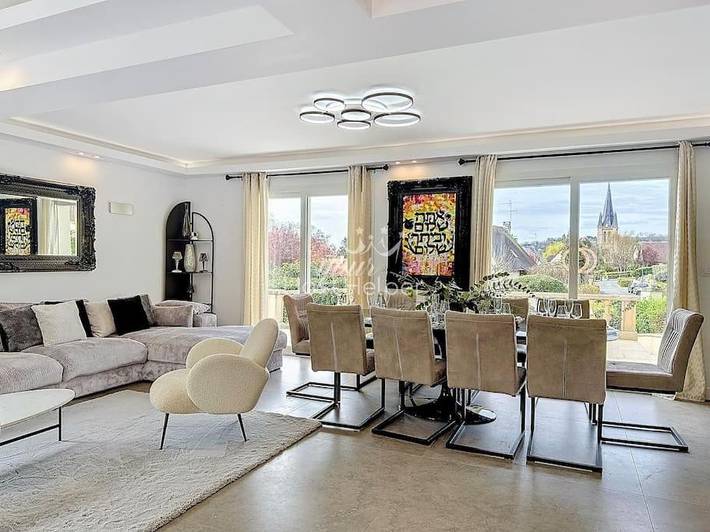 Location de vacances pour 16 personnes, avec piscine ainsi que vue et terrasse à Touques - 4