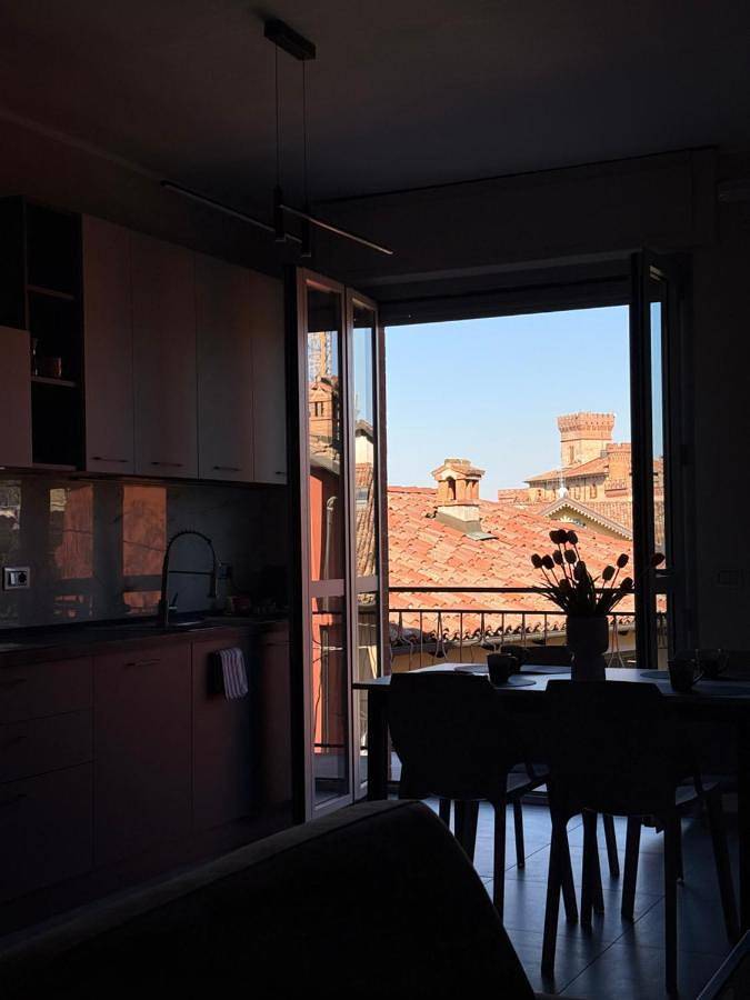 Ferienwohnung für 6 Personen, mit Balkon und Ausblick