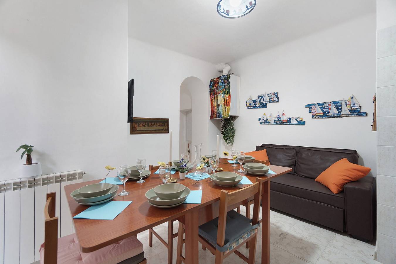 Apartamento entero, Apartamento 'Varazze Mare' con dos baños y patio in Varazze (City), Varazze