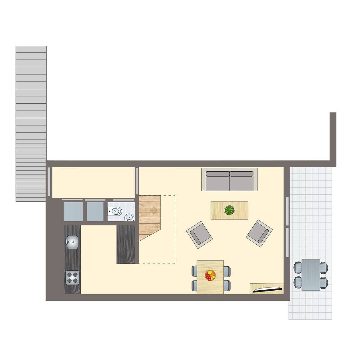 Bungalow für 4 Personen in Lipno, Südböhmen