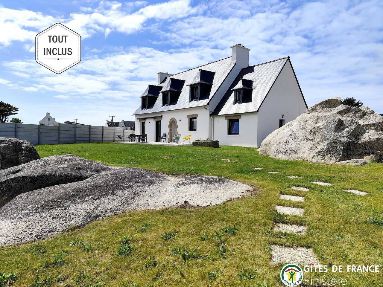 Villa Ty An Dig in Kerlouan, Región de Brest