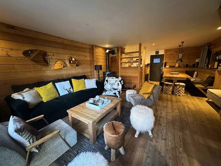 Chalet pour 12 personnes, avec balcon