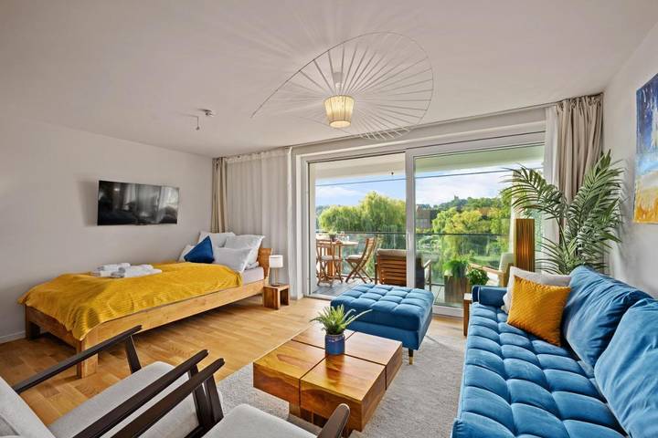 Ferienwohnung für 4 Personen, mit Balkon und Ausblick sowie Seeblick in Kreis Herzogtum Lauenburg - 3