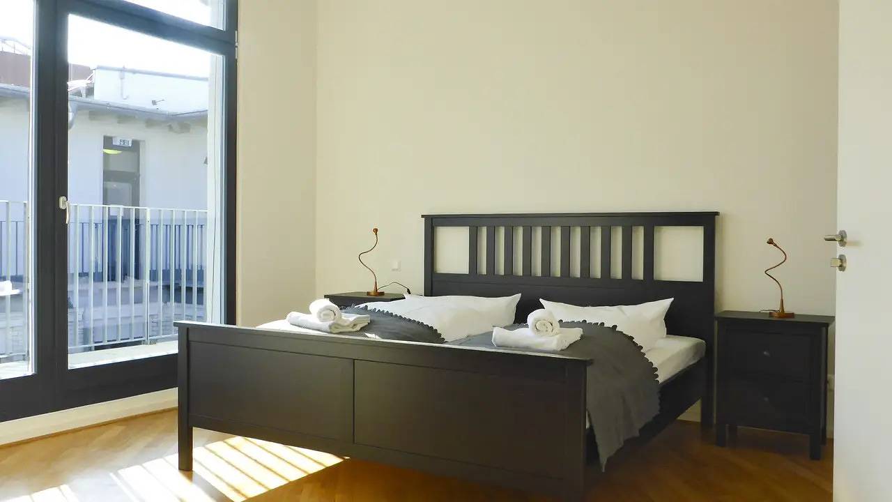 Room for 2 people with terrace in Leipzig Mitte, Leipzig