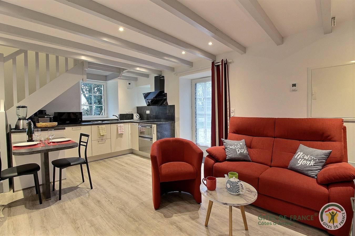 Palmier in Pléven, Région de Dinan