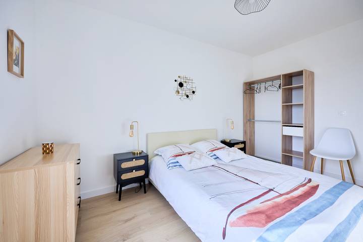 Ganze Wohnung, Ferienwohnung für 5 Personen mit Balkon in Courseulles-sur-Mer, Caen und Umgebung