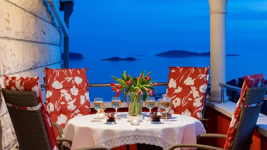 Holiday letting for 4 people, with terrace in Srebreno