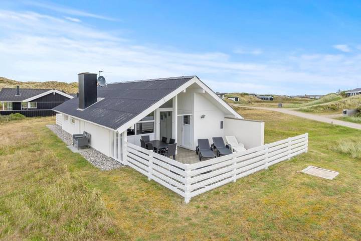 Villa for 5 personer, med balkon/terrasse og terrasse i Skodbjerge