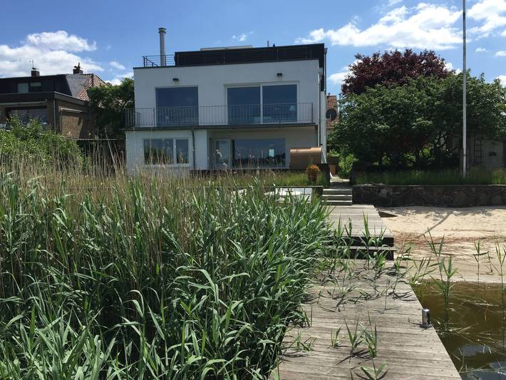 Ferienhaus für 8 Personen, mit Balkon und Terrasse sowie Garten und Sauna in Fahrdorf