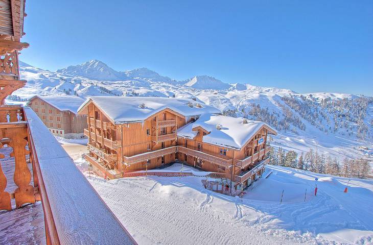 Vakantieappartement voor 4 personen, met balkon en sauna in La Plagne