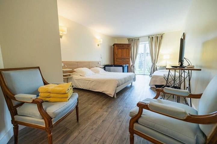 Gîte pour 10 personnes, avec piscine et jardin à Châtillon-sur-Indre - 4