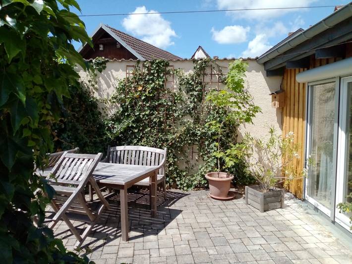 Ferienwohnung für 4 Personen, mit Balkon/Terrasse und Balkon sowie Terrasse und Garten in Franken - 3