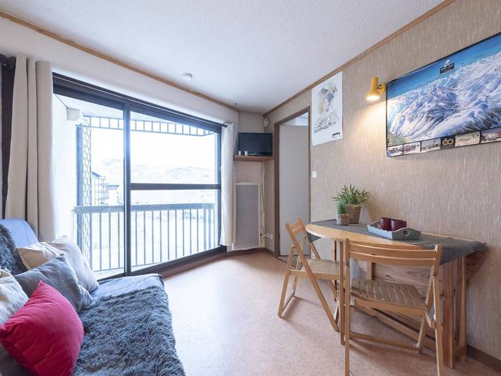 Ganze Wohnung, Gemütliche Ferienwohnung für 4 mit Talblick, Balkon und direktem Pistenzugang in Saint-Lary-Soulan, Nationalpark Pyrenäen