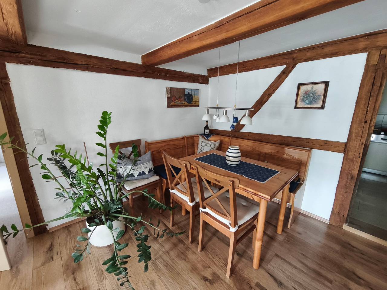 Ganze Wohnung, Ferienwohnung 'Berndt-Mühle' mit Bergblick, Gemeinschaftsterrasse und WLAN in Oderwitz, Oberlausitz-Niederschlesien