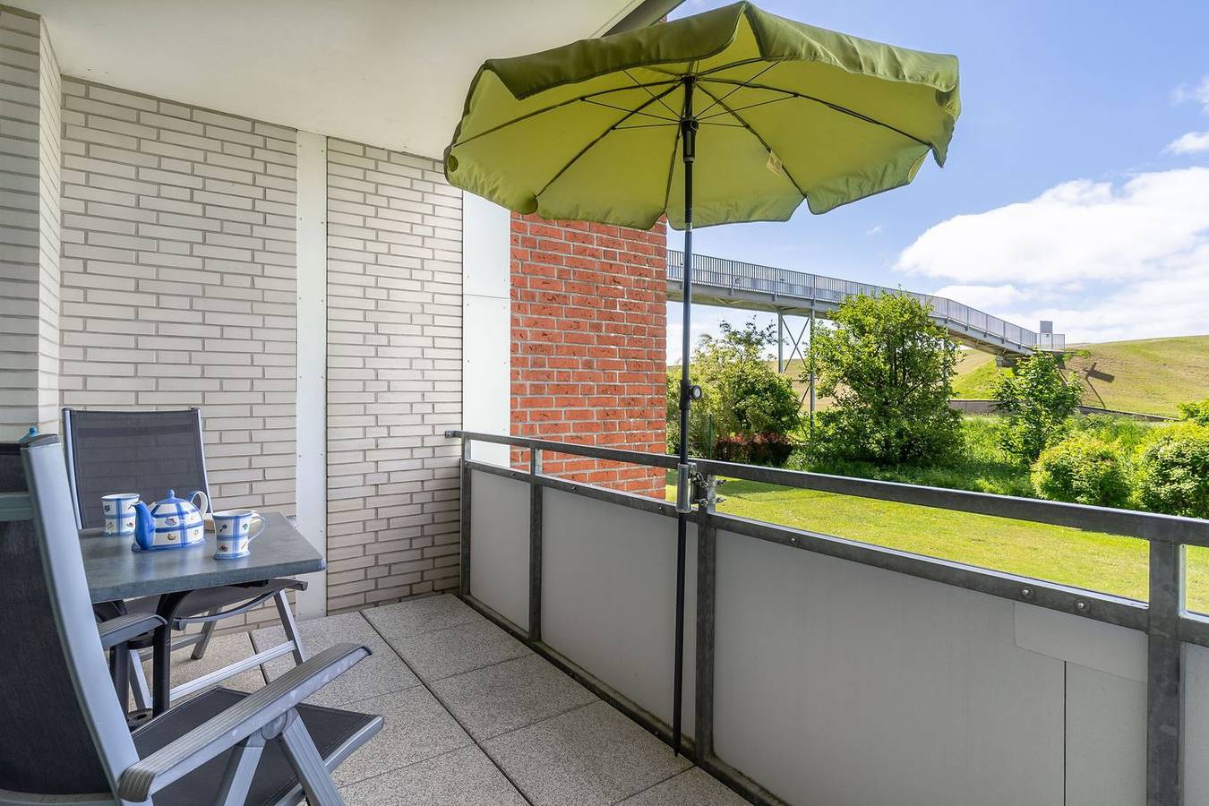 Ganze Wohnung, "Seewärts Wohnen Whg. 0.4" - Fewo für 2 Personen, am Meer + Wohlfühlgarten! in Büsum, Dithmarschen