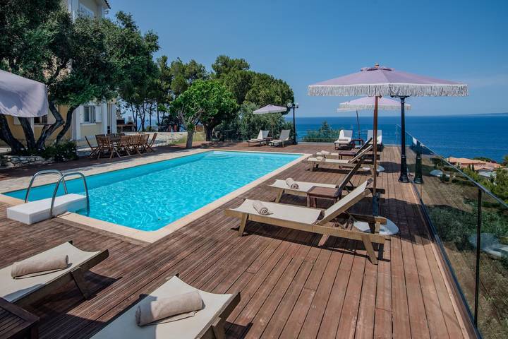 Villa voor 12 personen met tuin in Argassi, Zakynthos