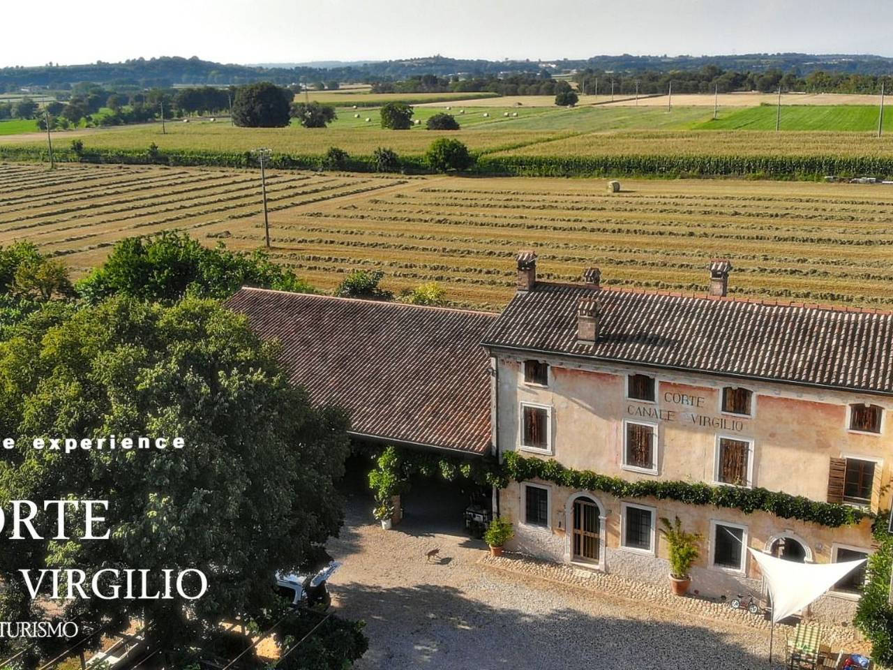 Ganze Wohnung, Das Landgut "Corte Canale Virgilio" mit Balkon in Volta Mantovana, Mantua Provinz