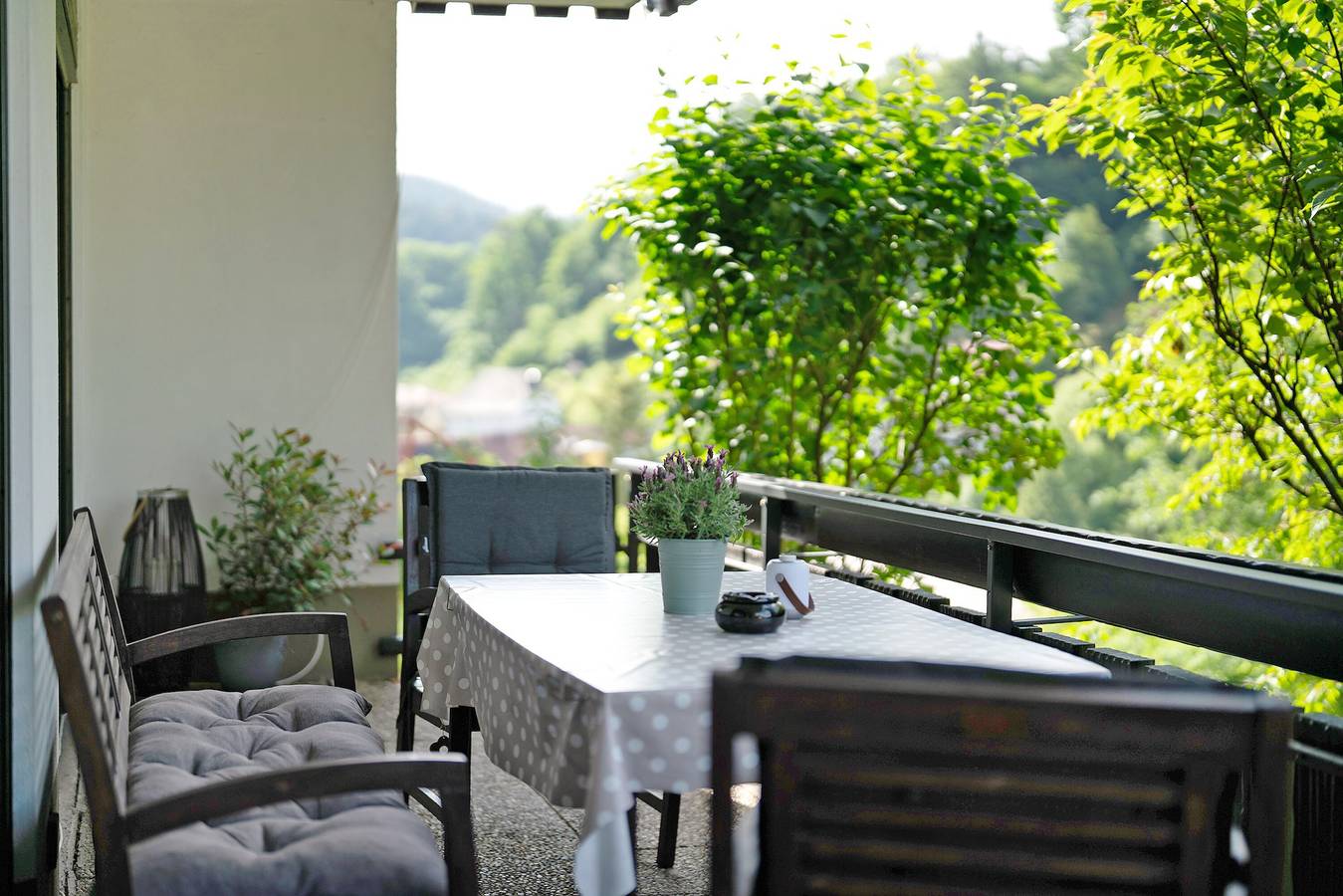 Ganze Wohnung, Ferienwohnung 'Am Lehen' mit Bergblick, privater Terrasse und Wi-Fi in Schiltach, Kinzigtal