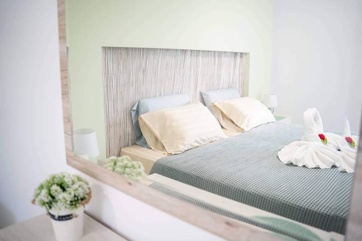 Location de vacances pour 4 personnes, avec jardin ainsi que vue sur l’océan et piscine dans Cos - 2