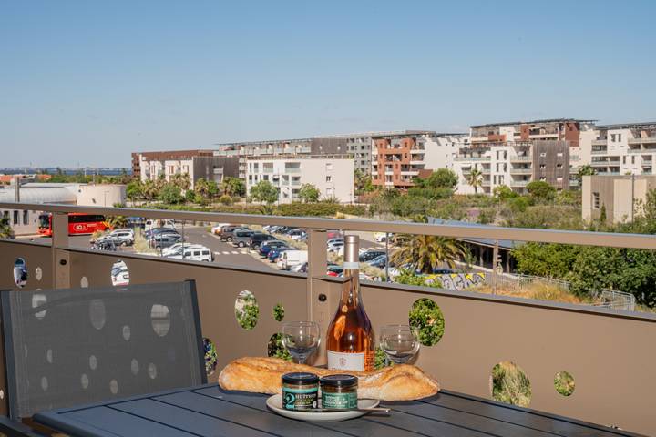 Ferienwohnung für 2 Personen, mit Terrasse in Sete - 2