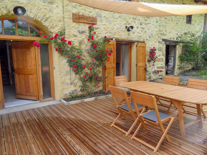 Gîte pour 4 personnes, avec Terrasse et Jardin
