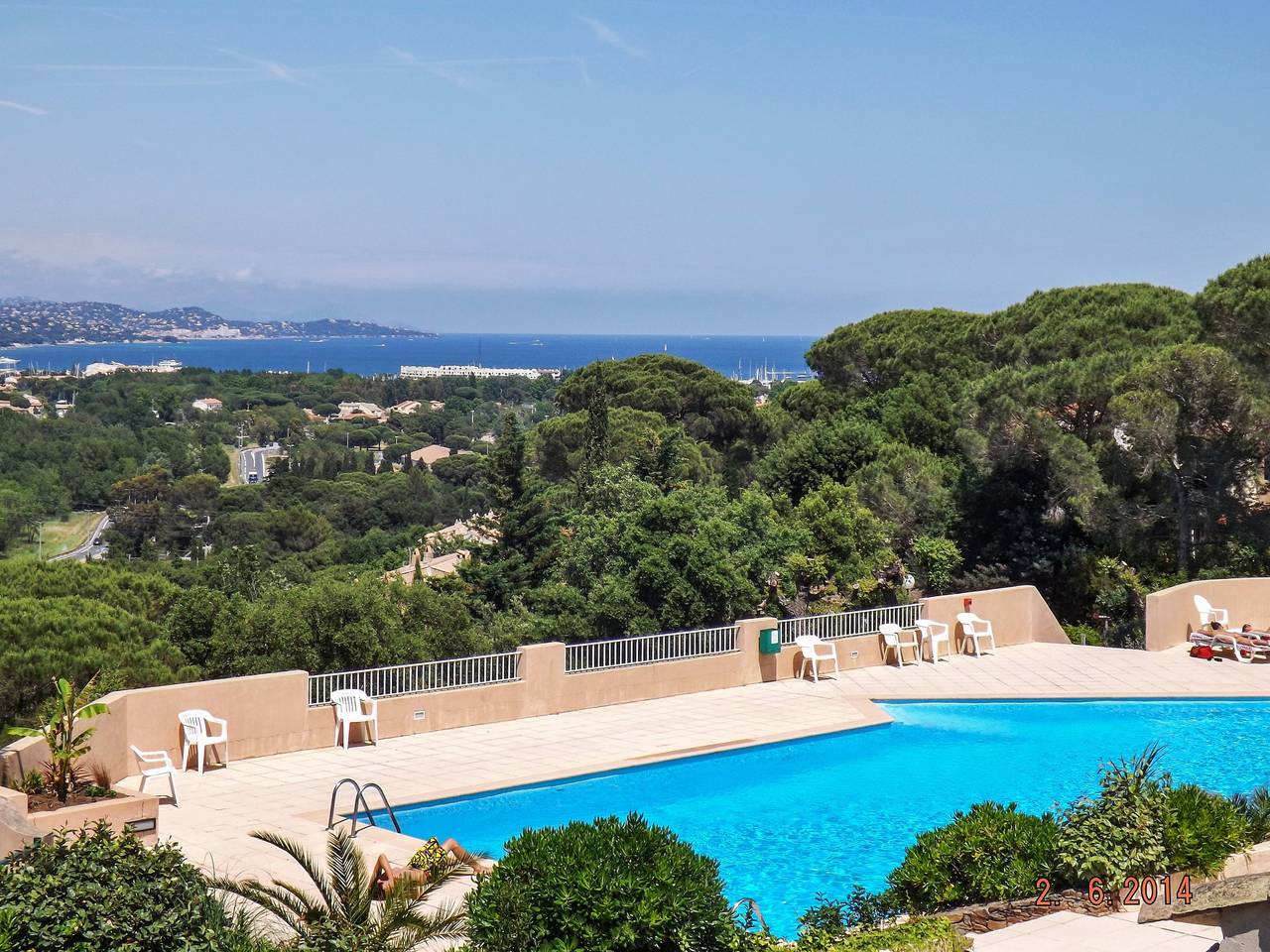 Charmantes Haus in Cogolin mit Meerblick und Pool in Gassin, Draguignan Region