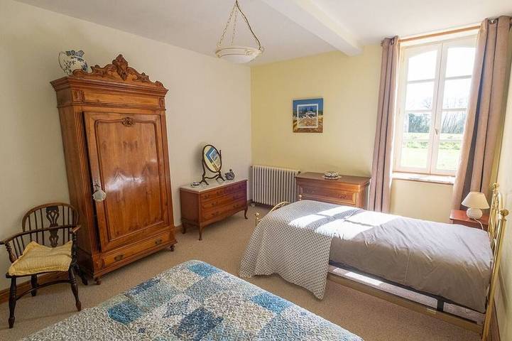 Charmantes Landhaus, 5 Pers, Wifi, Kamin in Ruillé-le-Gravelais, Mayenne