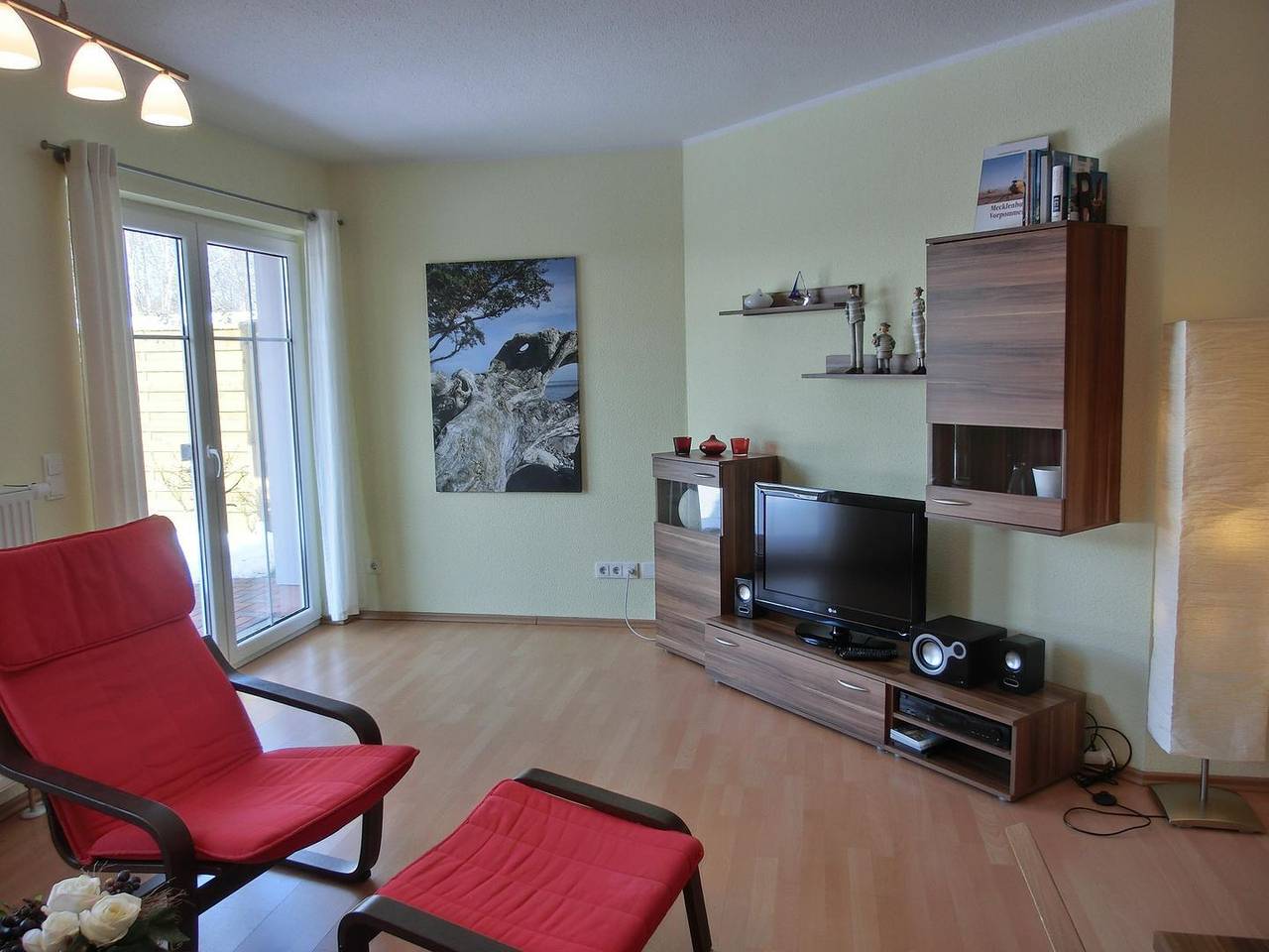Apartamento entero, Strandnahe Ferienwohnung im Erdgeschoss mit Terrasse in Graal-Müritz, Rostock y sus alrededores