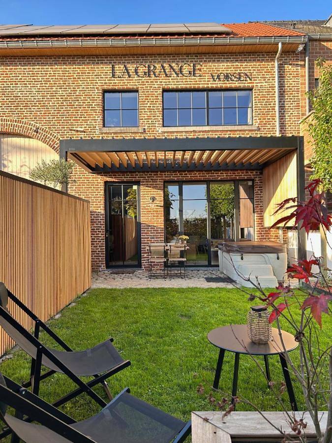 La Grange-Vorsen Logement privatif de 100m2 avec bain balnéo, cabine Infrarouge, jacuzzi, climatisation in Gingelom, Région de Hasselt