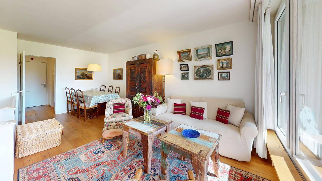 Ganze Wohnung, Ferienwohnung für 4 Personen mit Balkon in St. Moritz, Bernina-Alpen