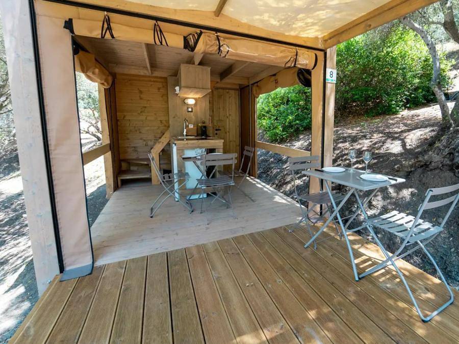 Vacanze Glamping Boutique - Unterkunft 3 personen - Luftträumer 1 in Storo, Adamello-Presanella-Alpen