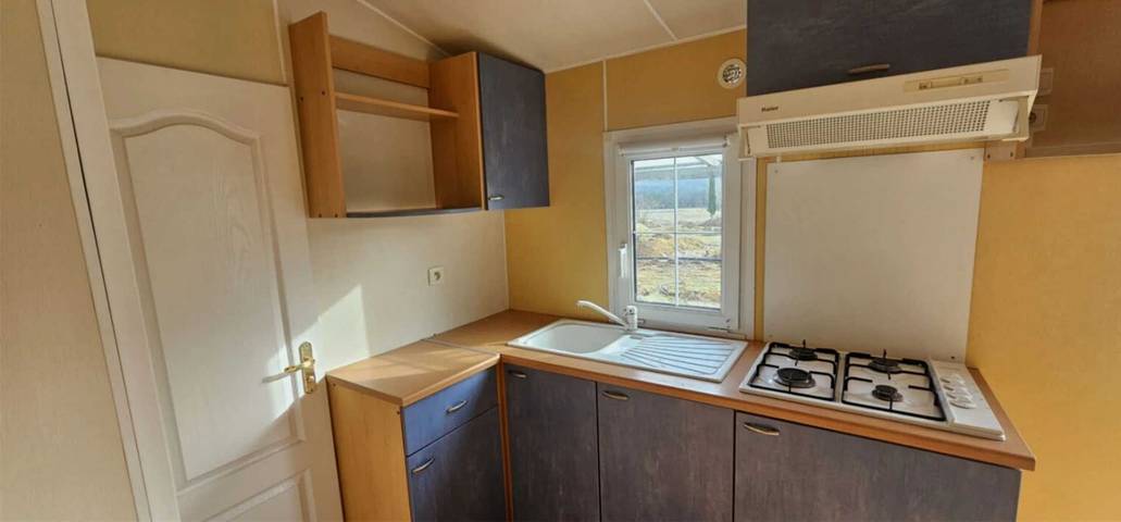 Mobil home pour 4 personnes, avec bassin pour enfant à Saint-Laurent-du-Verdon - 3