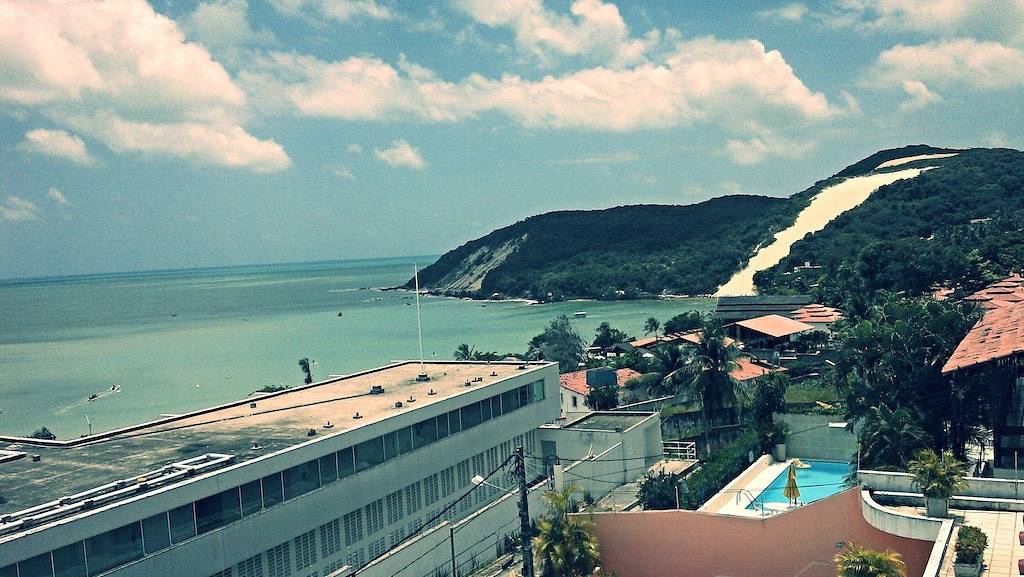Komfort und Sicherheit für Ihre Familie / Freunde mit Blick auf die Morro do Careca! in Natal, Litoral Potiguar