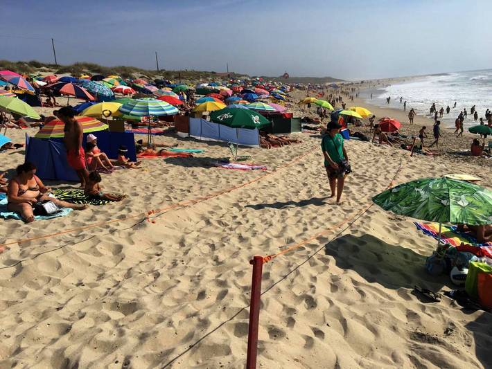 Gîte pour 8 personnes, avec balcon ainsi que vue sur le lac et vue à Praia de Mira - 3