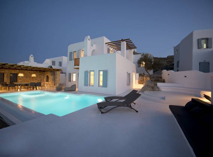Villa für 6 Personen, mit Balkon auf Mykonos