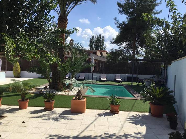 Chalet para 8 personas, con piscina además de vistas y jardín en Huerta de Murcia - 4