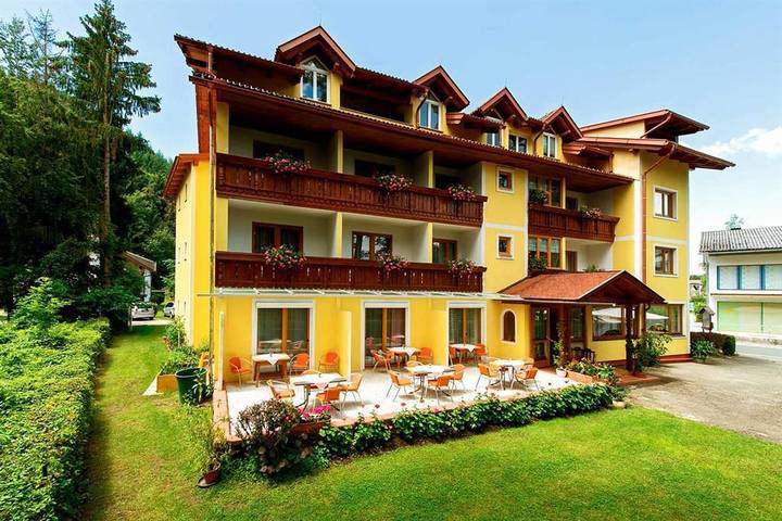 Ferienhaus für 4 Personen, mit Balkon und Terrasse sowie Garten am Klopeiner See