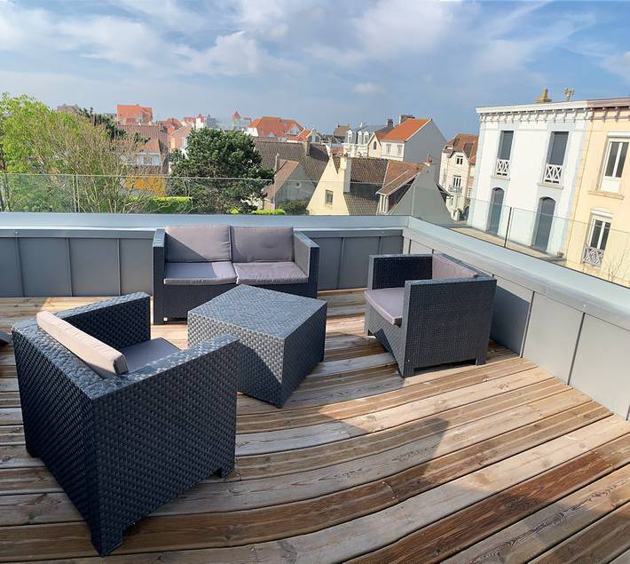 Gîte pour 8 personnes, avec terrasse - 1